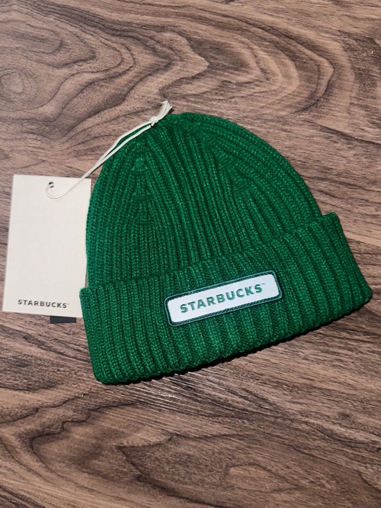 NWT Starbucks Green Knit Beanie Bearista One Size main image 5